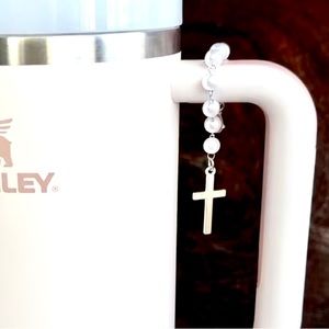Cross Jewelry Faith Tumbler Charm Stanley Cup Accessories Stanley Charm Cross